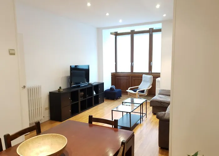 公寓 Urbieta Centro 圣塞瓦斯蒂安